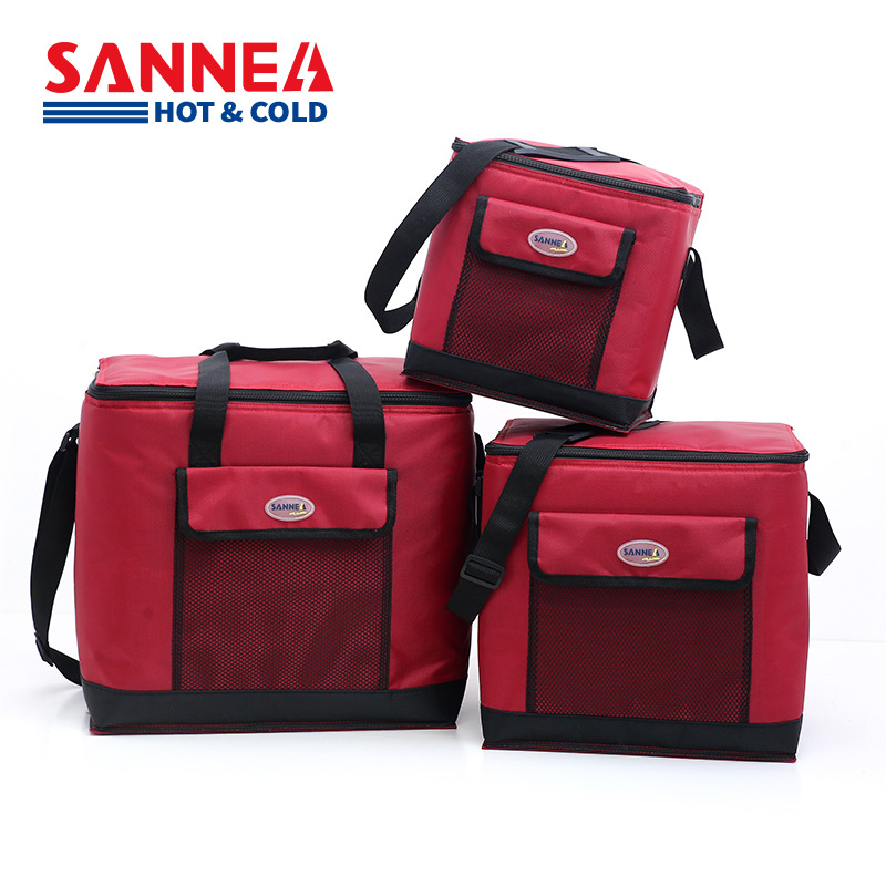 SANNE Cross-border outdoor ice packs, lunch boxes, bento bags, large capacity camping and picnic insulated bags, hand-held ice packs in stock details Picture