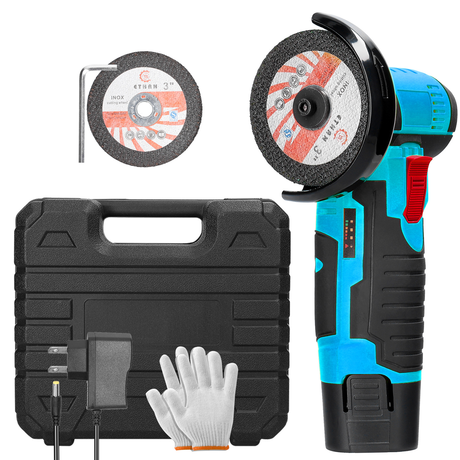 E23687 small Angle grinder, 12V Item Picture