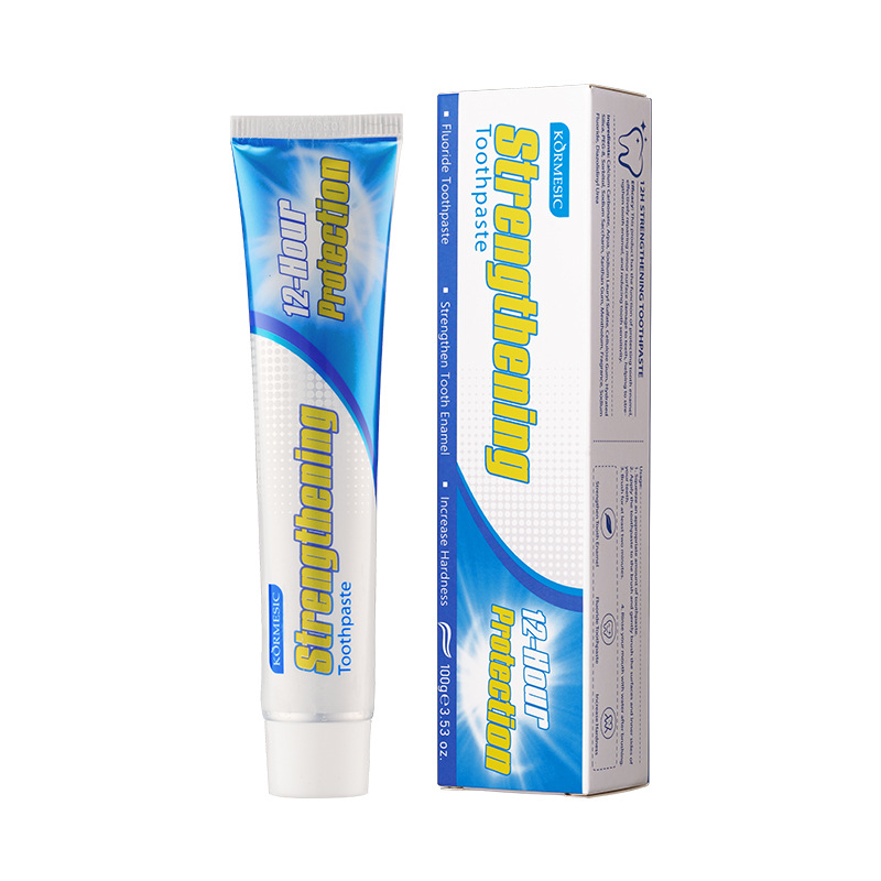 KORMESIC all-English toothpaste to reduce stains, clean mouth, freshen breath and prevent tooth decay toothpaste Item Picture