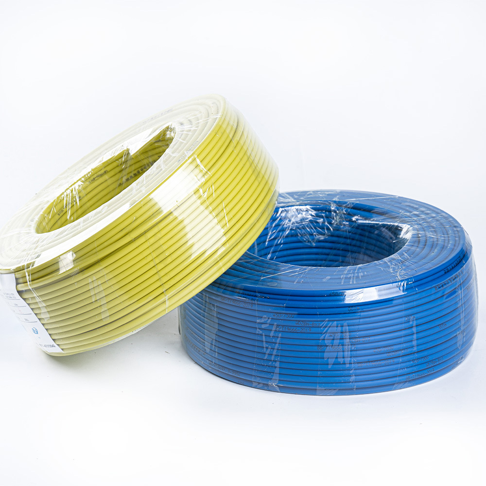 Kunming cross-border wire halogen-free low smoke flame-retardant Class B fire-resistant home decoration wire polyolefin cable WDZBN-BYJ Item Picture