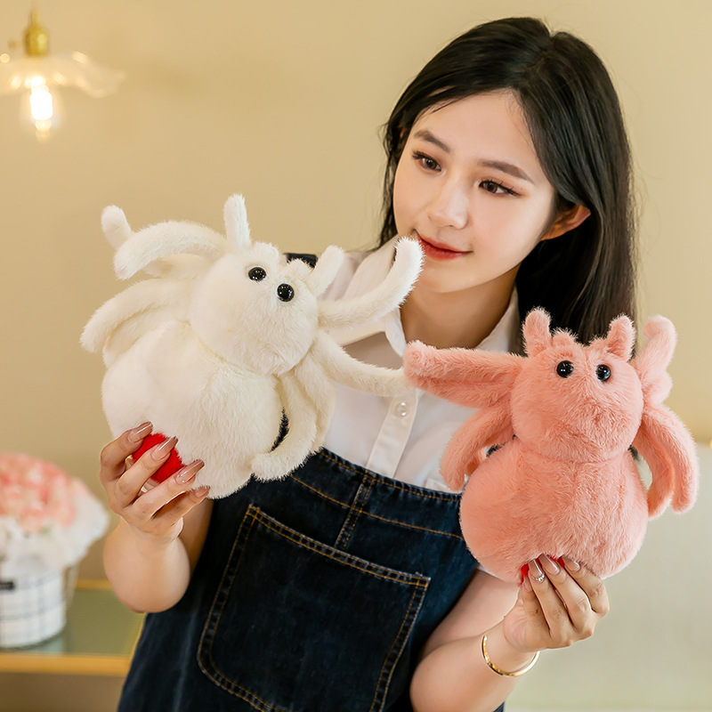 Best-selling cross-border Lucas simulation spider plush toy, doll, and small gift for festive atmosphere and prank details Picture