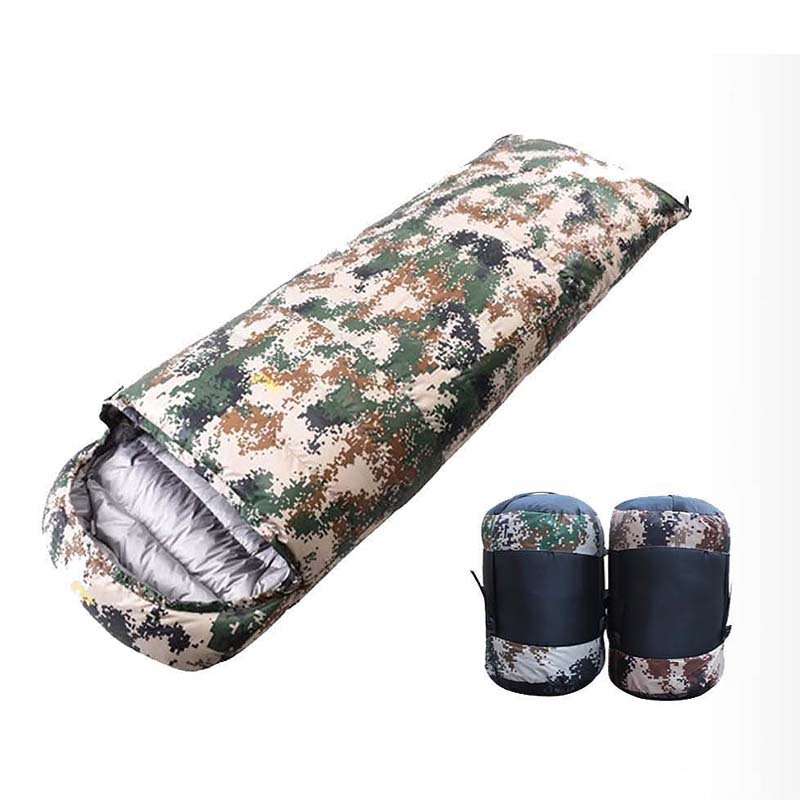 Sleeping bags for adults, thickened and warm for outdoor use in winter, single adults, autumn and winter for outdoor camping, indoor sleeping bags in winter, spring and summer Item Picture