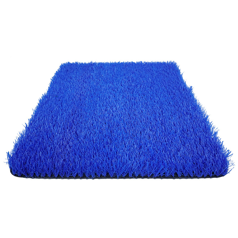 Export customized artificial color lawn for kindergartens, rainbow running tracks, outdoor red, yellow, blue and purple artificial grass carpet pads Item Picture