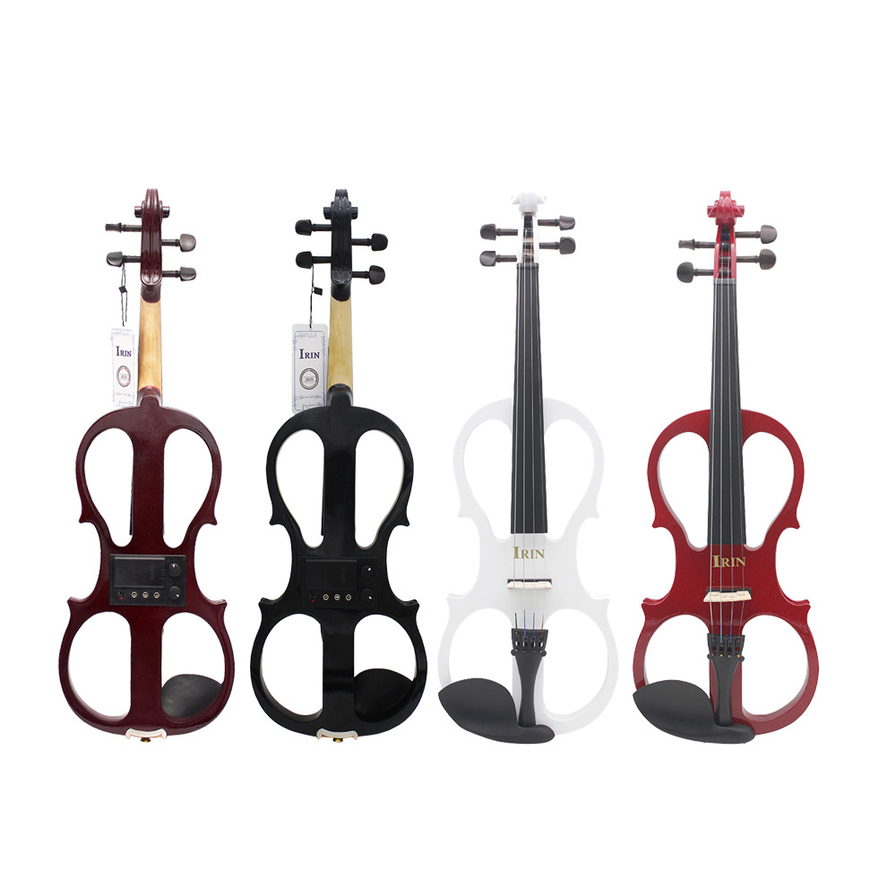 Wholesale IRIN electro-acoustic violin AU-03 Student Adult Professional Performance Grade 4/4 electronic violin