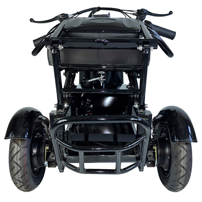 Direct sales from the manufacturer of electric three-wheeled household leisure small adult battery vehicles. Mini portable travel, foldable Item Picture