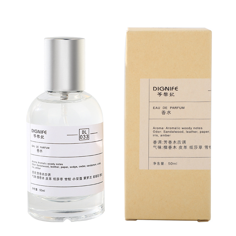 Allie laboratorio perfume sandalwood croft rima té negro larga duración deja fragancia suave fragancia pastel fresco natural 50ML Item Picture