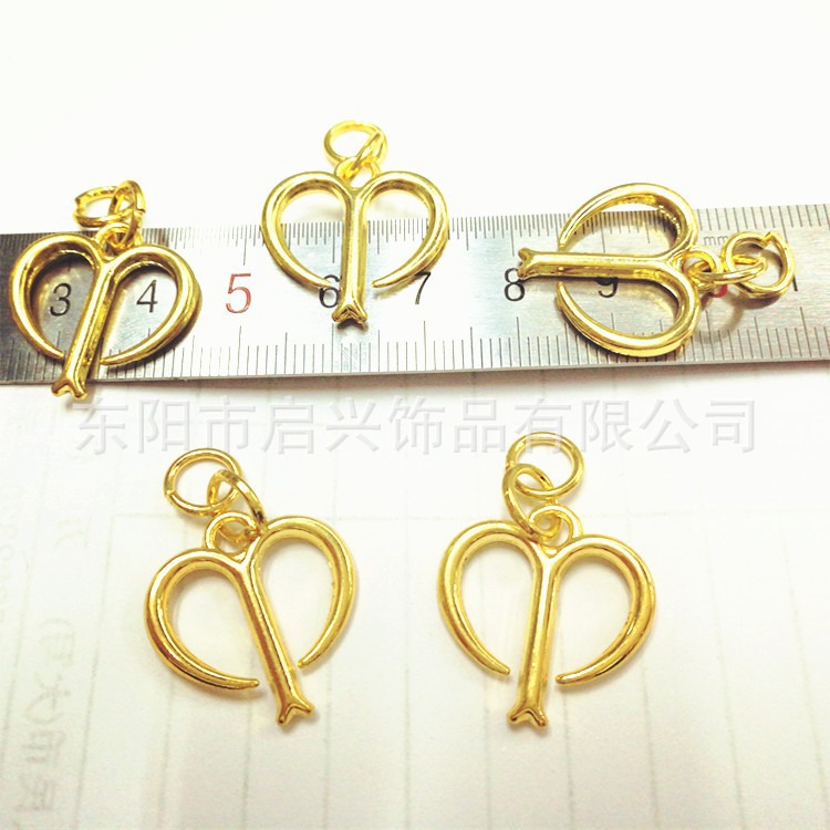 DLY Alloy jewelry accessories, scarves, bags, accessories, golden small accessories Specification image