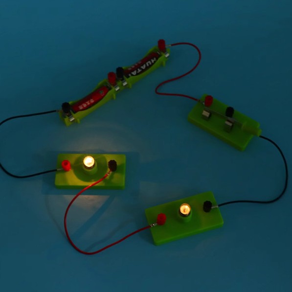 Science experiment kits for primary and secondary school students: Physics, electricity, light bulbs, series and parallel circuits, teaching materials, science and education equipment details Picture