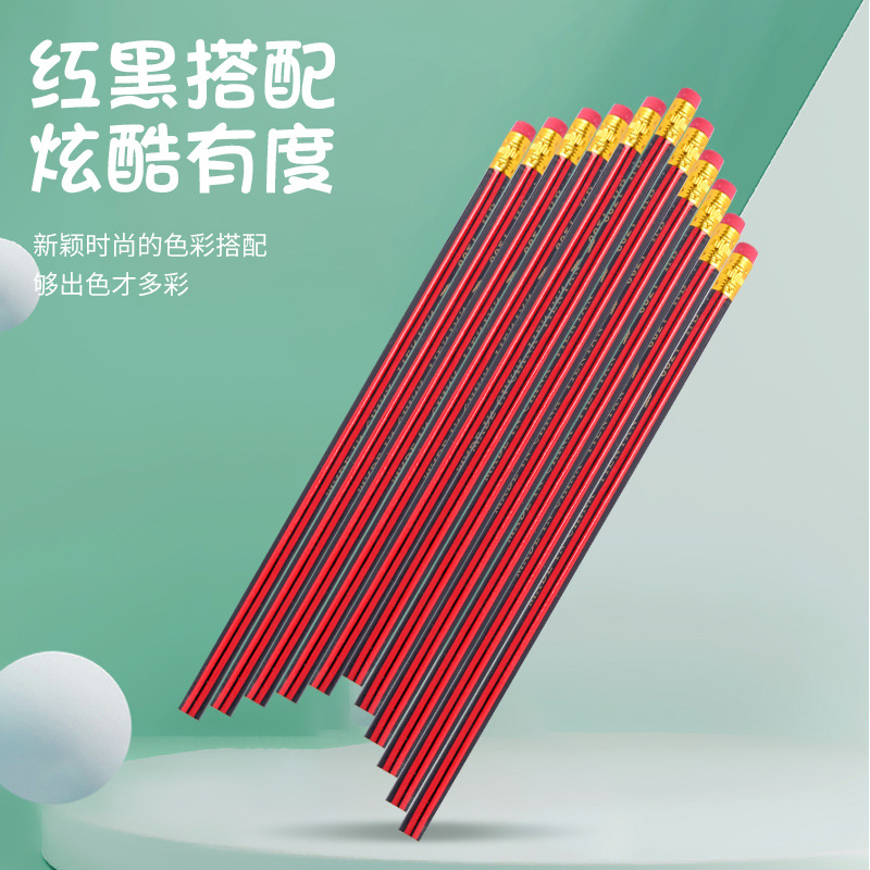 Hexagonal rod, small tip pencil, drawing pencil, sketch pencil, primary school student stationery, eraser pencil wholesale Application Scenario