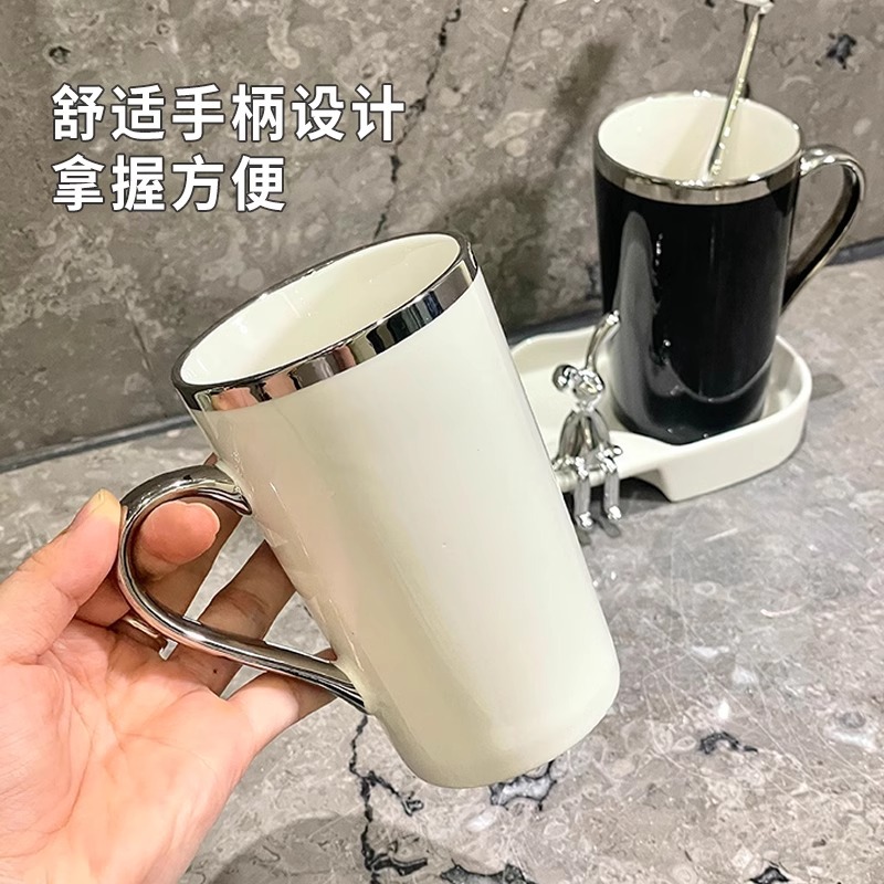 Mouthwash cup, couple brushing cup, light luxury high-end ceramic household dental cup, washbasin cup, high-end toothbrush cup Application Scenario
