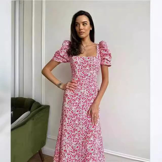 旗袍/高定礼服/抹胸裙/纱裙半身裙/广州十三行连衣裙细节图