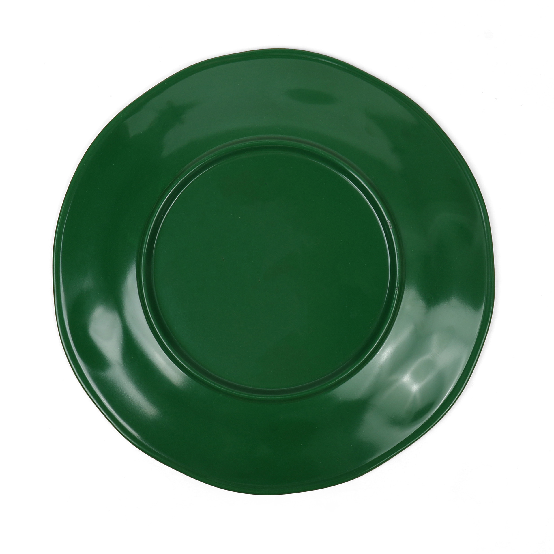 Green round plates, melamine imitation porcelain flat plates for foreign trade, restaurant plates, soup bowls, hotel deep plates, round plates, stir-frying plates Application Scenario