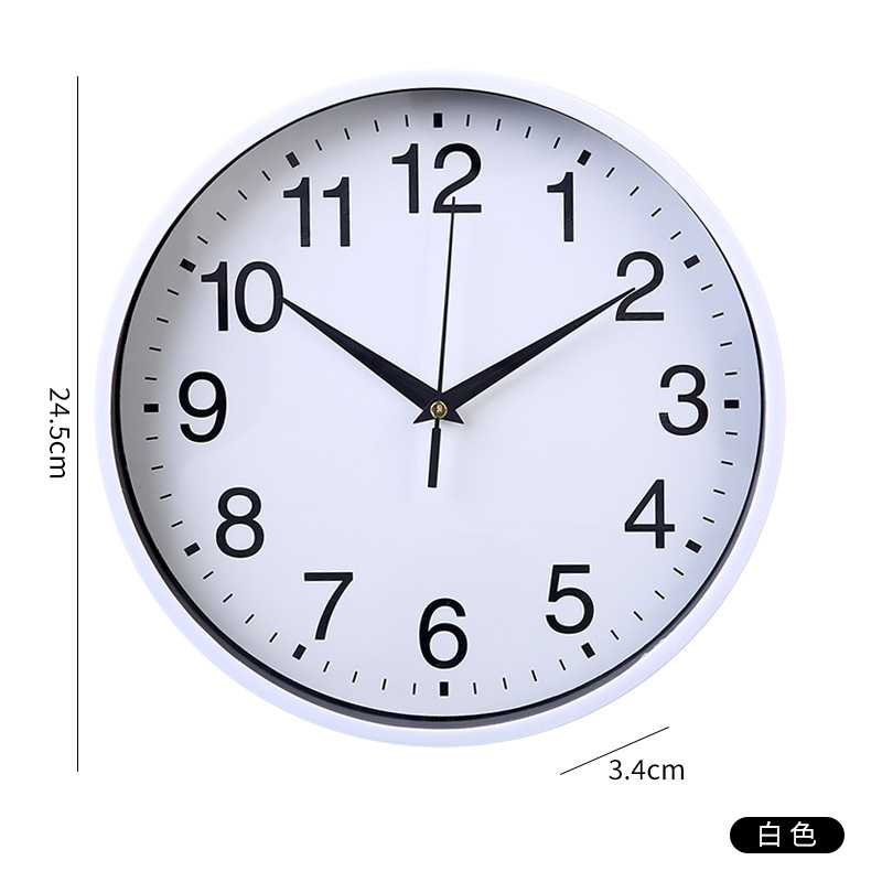 The new wall clock for the living room is a simple and fashionable Nordic home clock. It is a modern, creative and personalized quartz clock Item Picture