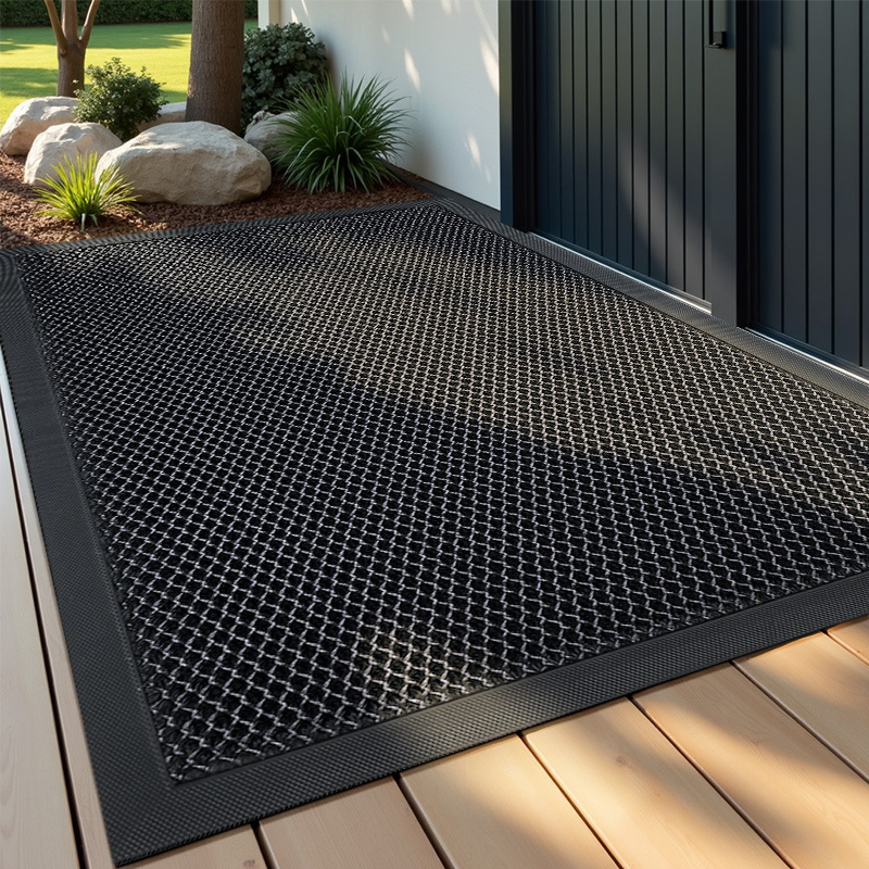 别墅入户门地垫家用大门口弹力门垫防滑脚垫进门蹭土地毯耐脏垫子