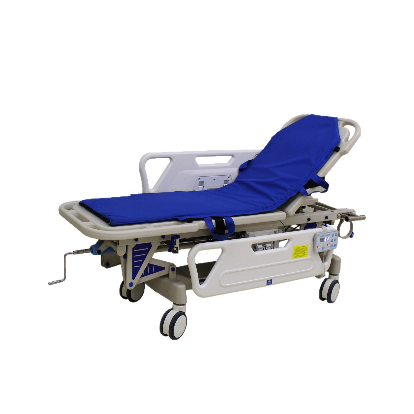 Cross-border exclusive supply Mako weighing transfer vehicle, ABS flat car, adjustable ambulance docking vehicle, medical examination bed Item Picture