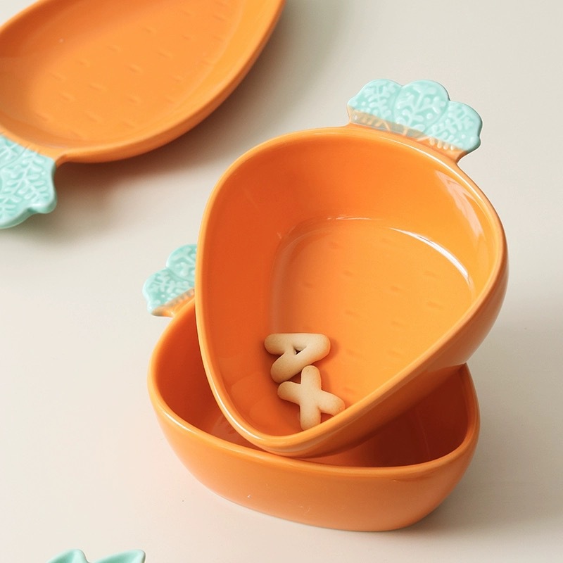 Fun ceramic tableware, creative pineapple stir-fried rice bowls, household snacks, fruit salad bowls, dessert bowls, irregular-shaped breakfast bowls Application Scenario