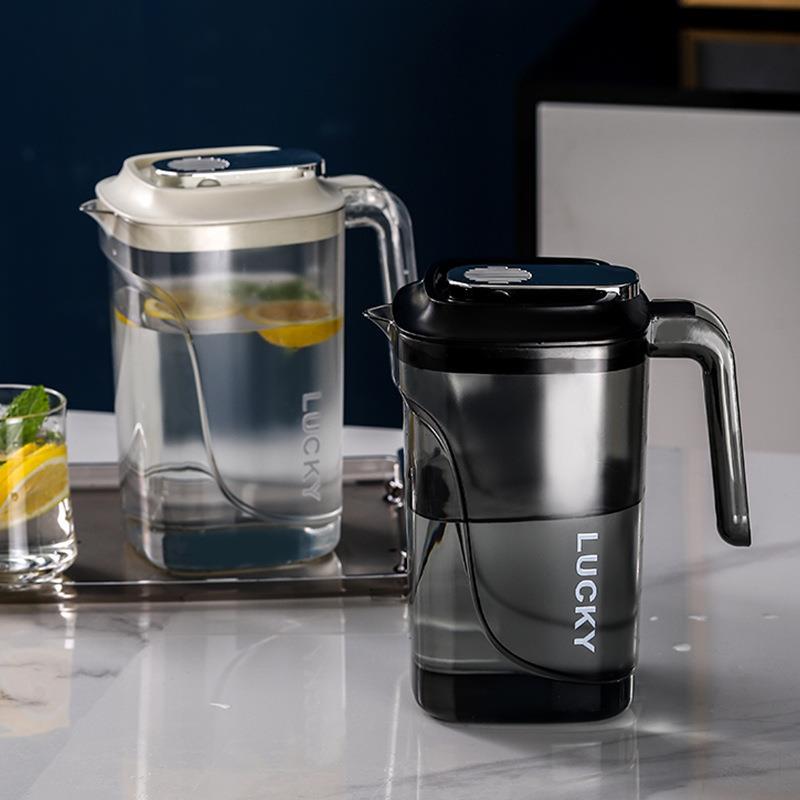 Household refrigerator tea and juice teapot, summer large-capacity beverage fruit teapot, cold water kettle
