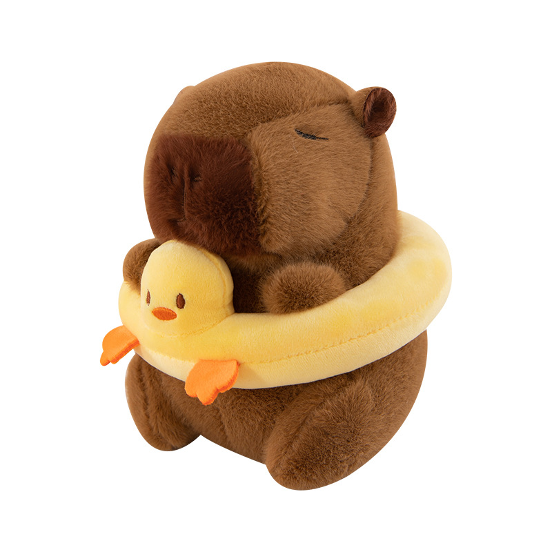 New capybara plush toy, Capibara doll, cross-border export premium 8-inch claw machine doll manufacturer wholesale Item Picture