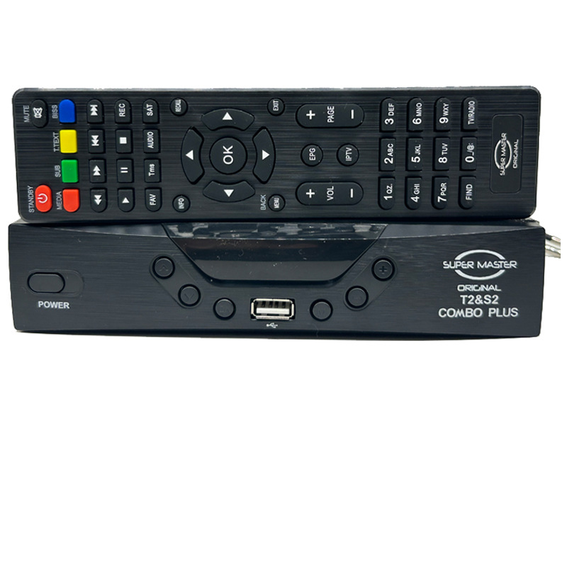 African Master DVB T2 S2+C Combo decoder HD TV set-top box H.264 in stock Application Scenario