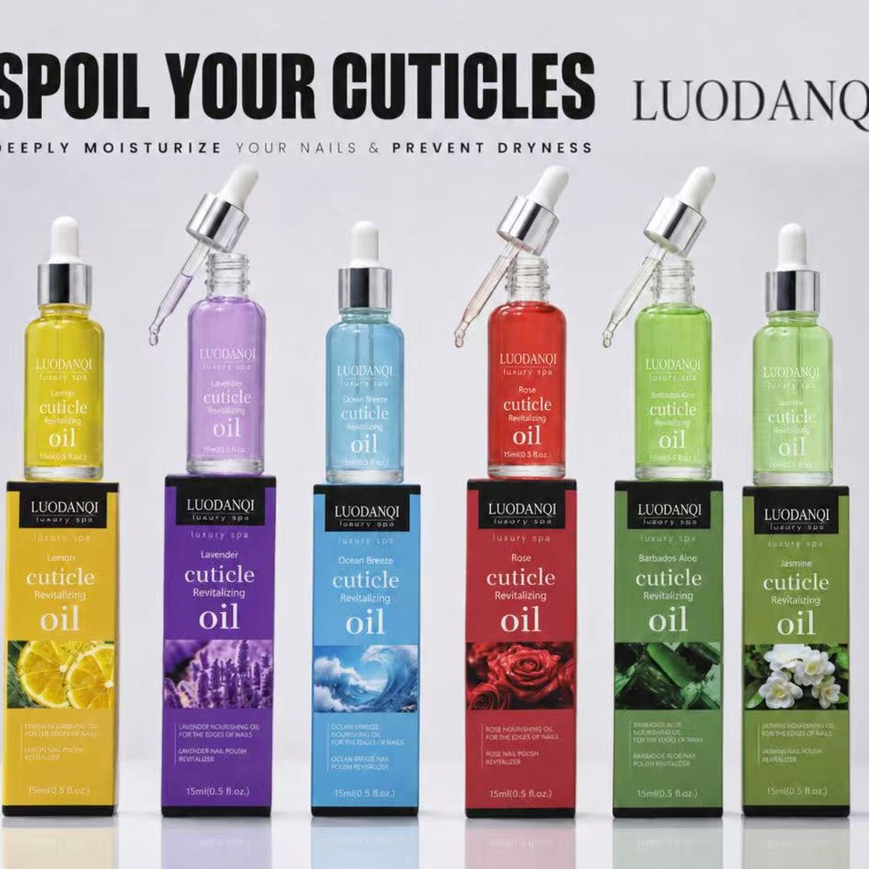 New nutritious oil, 6 kinds of scented nail care oil, exfoliating and moisturizing nail care, cross-border exclusive supply, factory direct sales