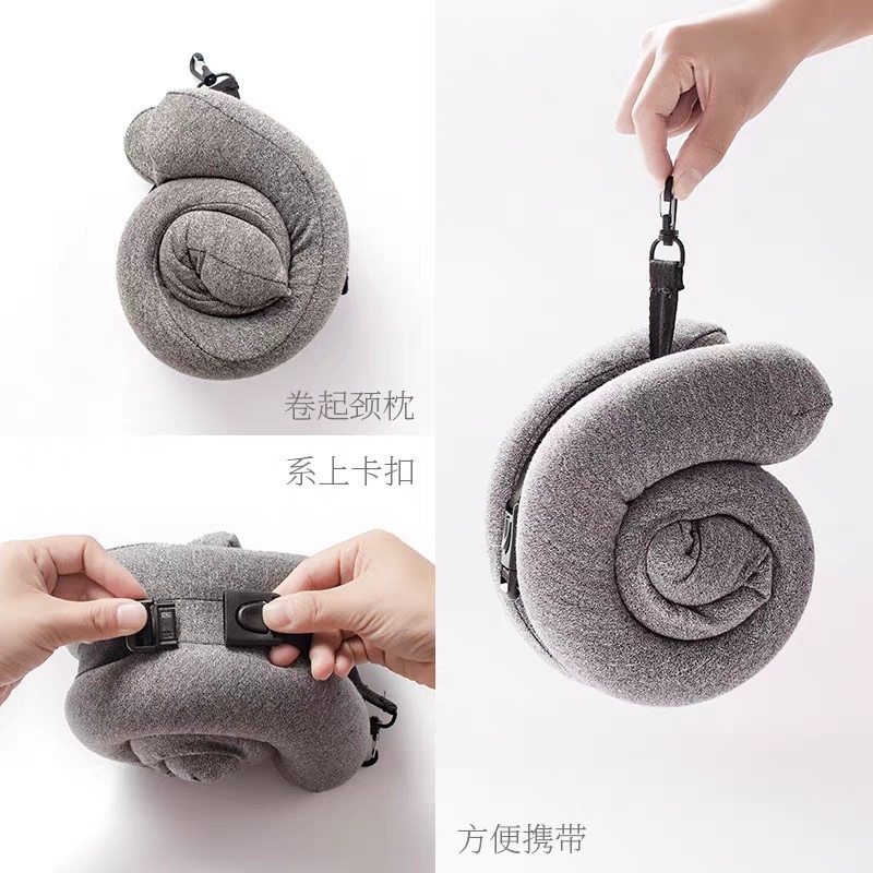 颈枕情侣卡通/旅行头枕/u型枕/U型枕/护颈枕简约细节图