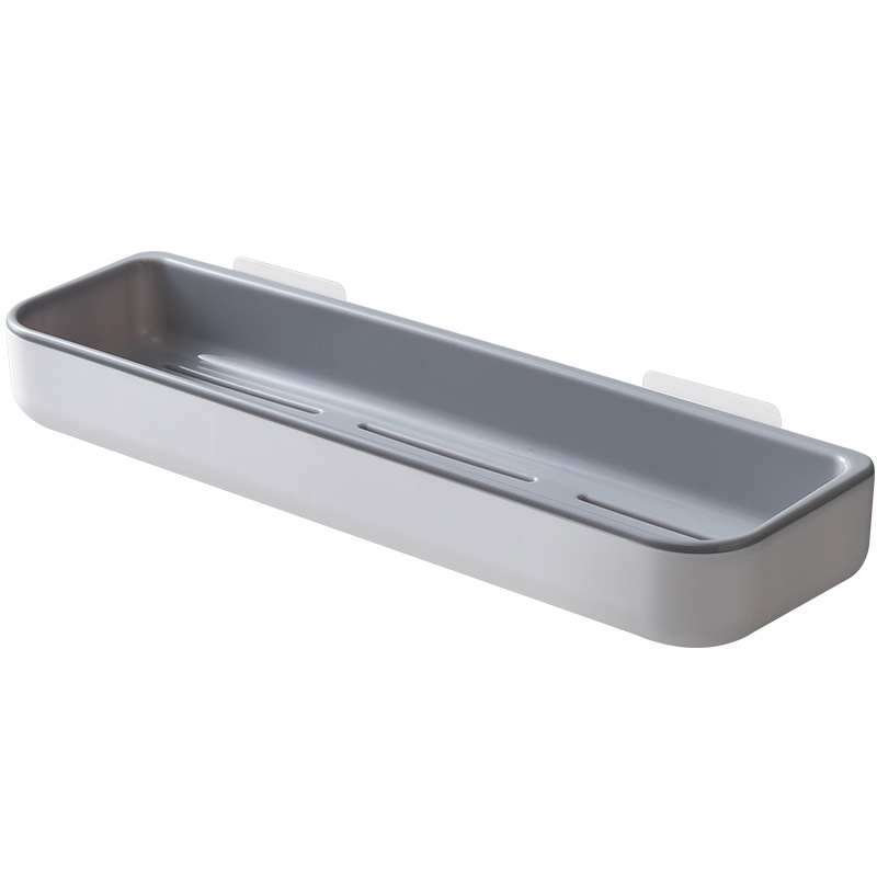 Toilet rack, plastic bathroom, no need for drilling, toilet, washbasin, wall-mounted storage rack Item Picture