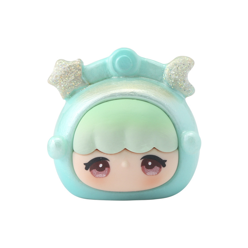 Creative new Star Enjoy 12 Zodiac cute bead Blind box resin figurine Douyin small ornaments wholesale Festival gifts Item Picture
