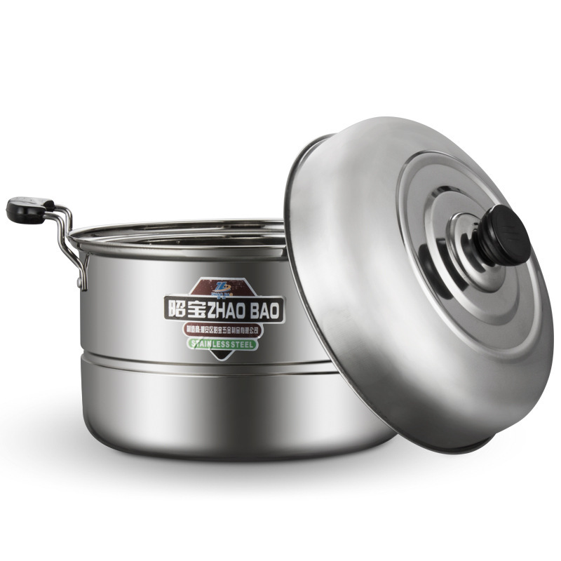 创达不锈钢蒸锅 多功能节能复底双蓖蒸锅不锈钢蒸锅厂家直销批发产品图
