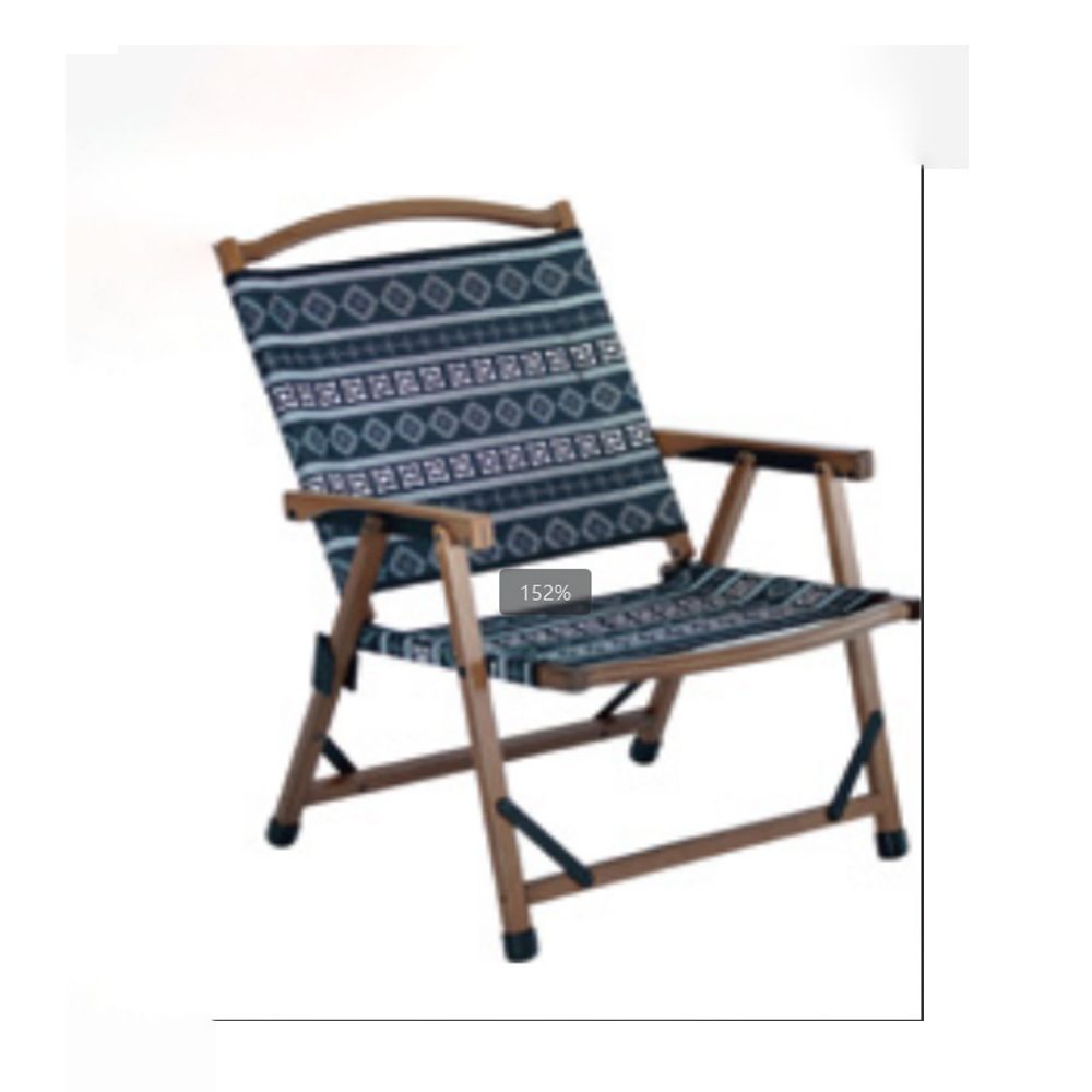 YEZHULIN木质克米特椅定制波西米亚风格克米特椅实木折叠椅子细节图