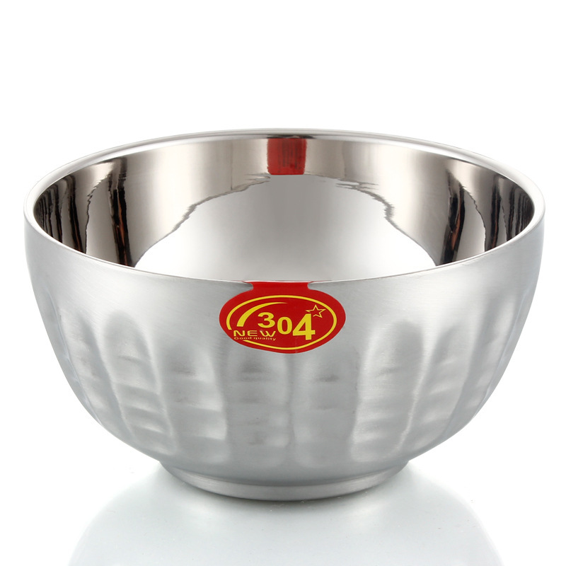 304 stainless steel bowl, family tableware bowl, creative travel portable chopsticks and spoons, picnic folding set rice bowl Application Scenario