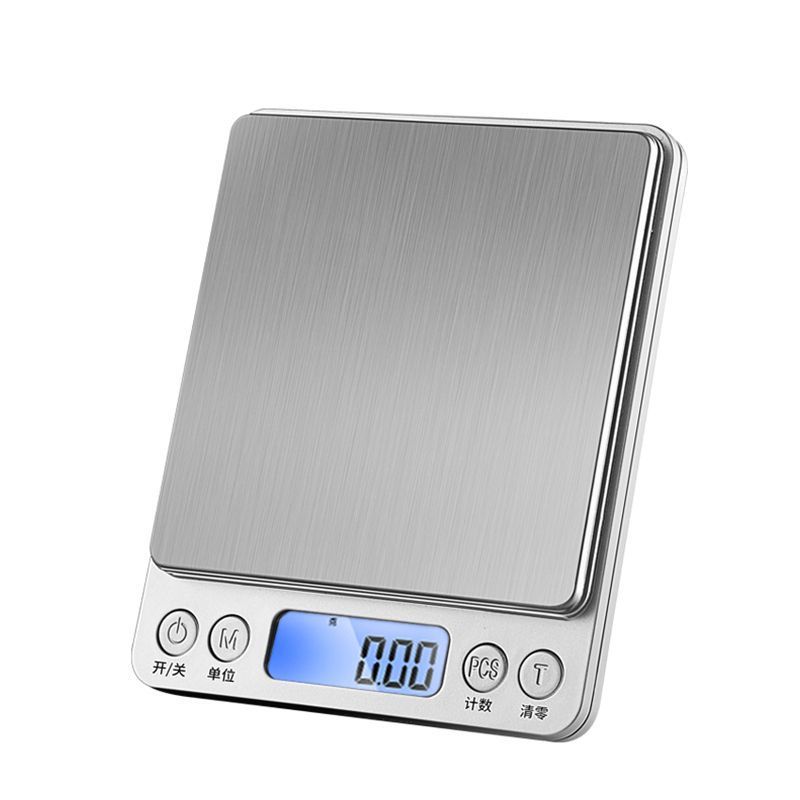 高精准克数电子秤精准厨房秤小型家用0.1g烘焙天平秤克秤食物秤