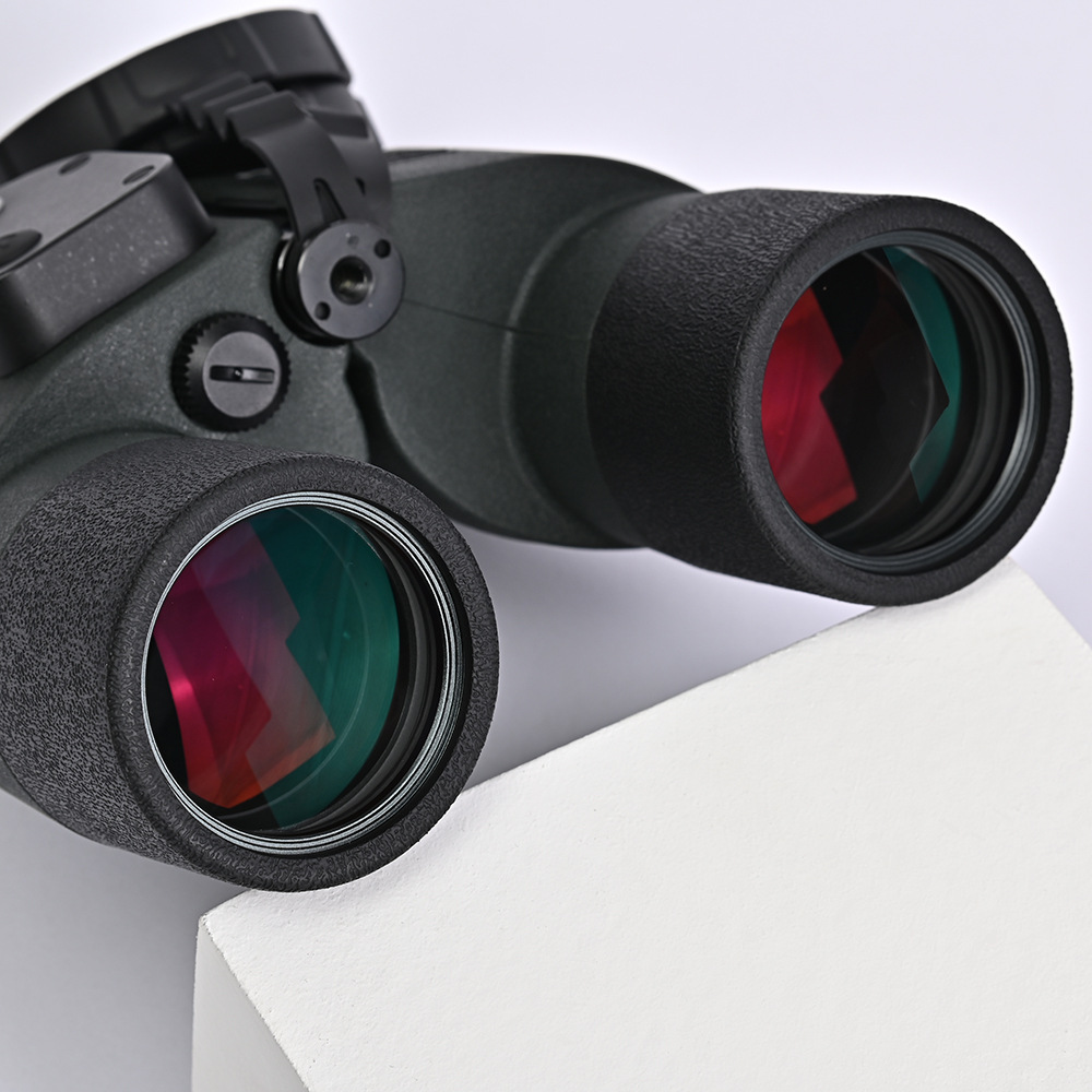Civilian 10X50 compass binoculars, high-definition high-magnification ranging telescope, Marine outdoor high-transparency bird-watching mirror Application Scenario