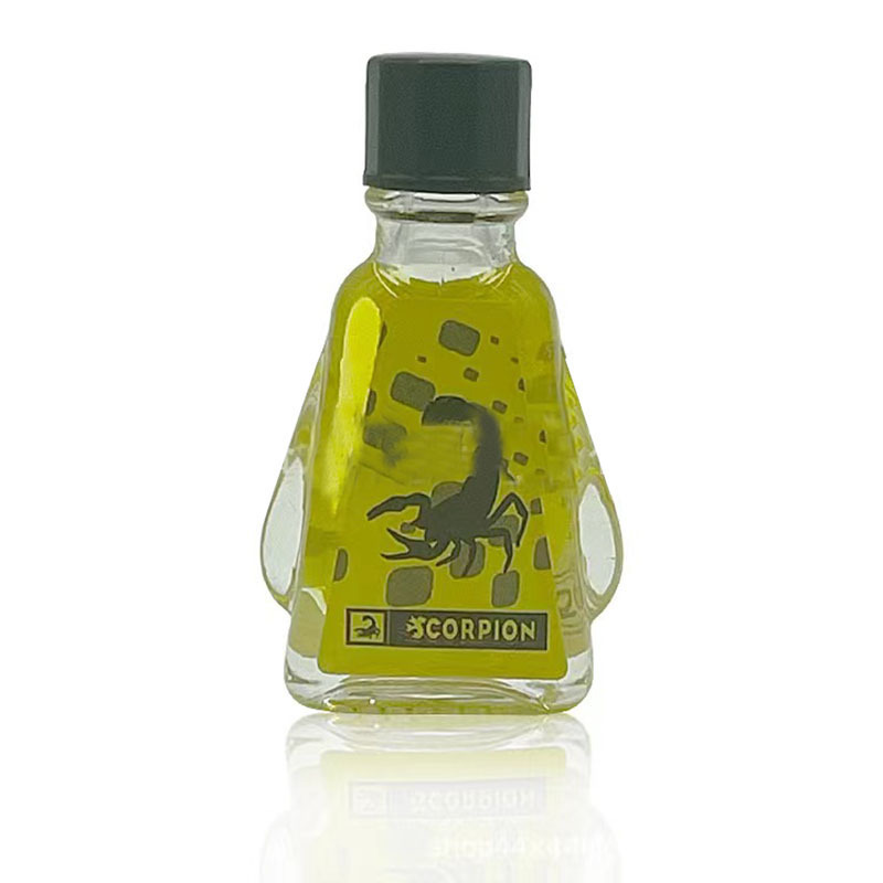 Wholesale cross-border SCORPION LIQUID Wind Oil, mosquito repellent, cooling, heat-relieving, itch-relieving, refreshing and invigorating Scorpion oil Application Scenario