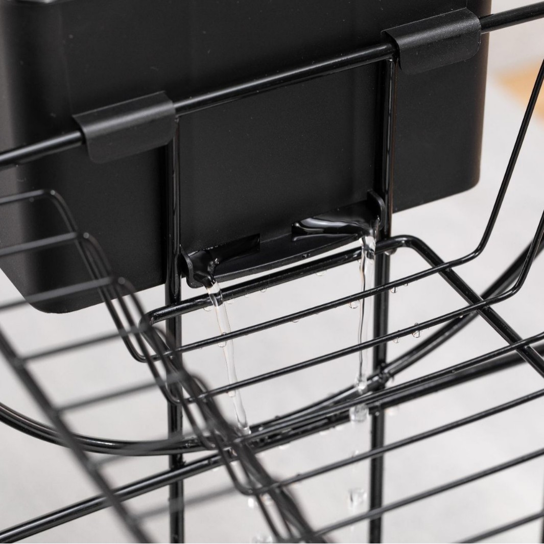 跨境亚马逊双层组装厨房置物架碗碟架碗筷收纳沥水架杯架跨境热销细节图