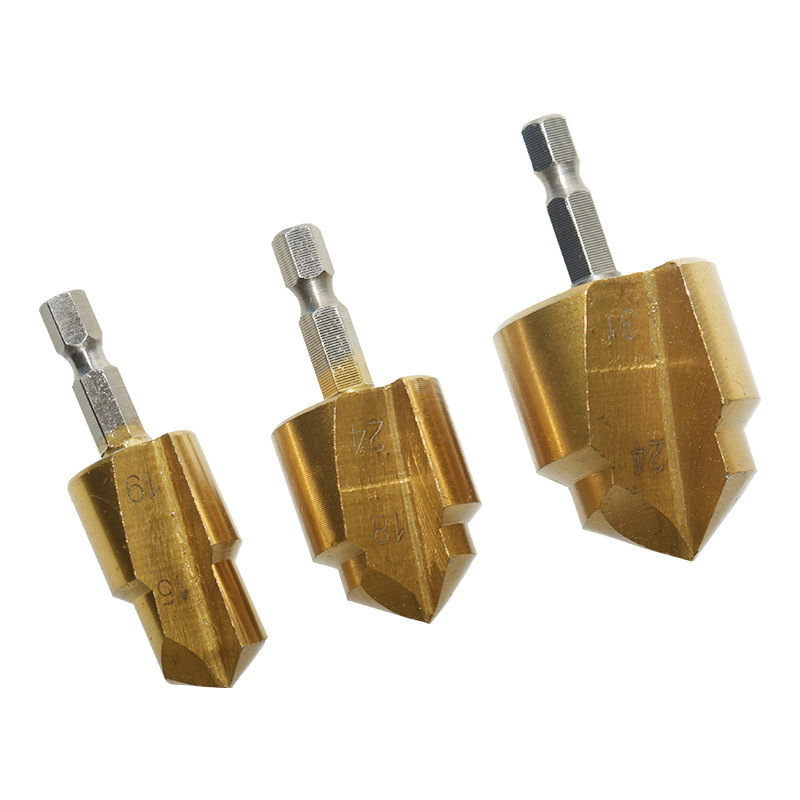 Factory direct sales of hexagonal handle handle drill, hand drill, plastic water pipe hole opener, tool set, ppr drill bit Item Picture
