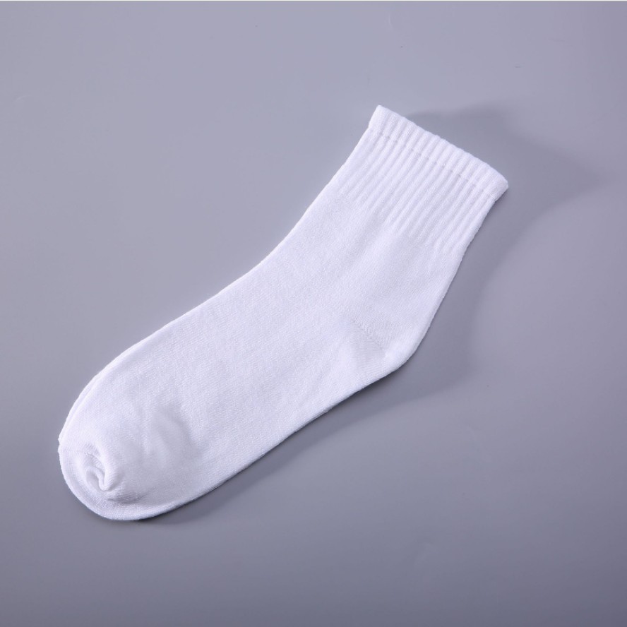Black, white and grey solid color mid-calf socks, anti-odor no-wash socks, men's thin all-season casual business socks, disposable socks Specification image
