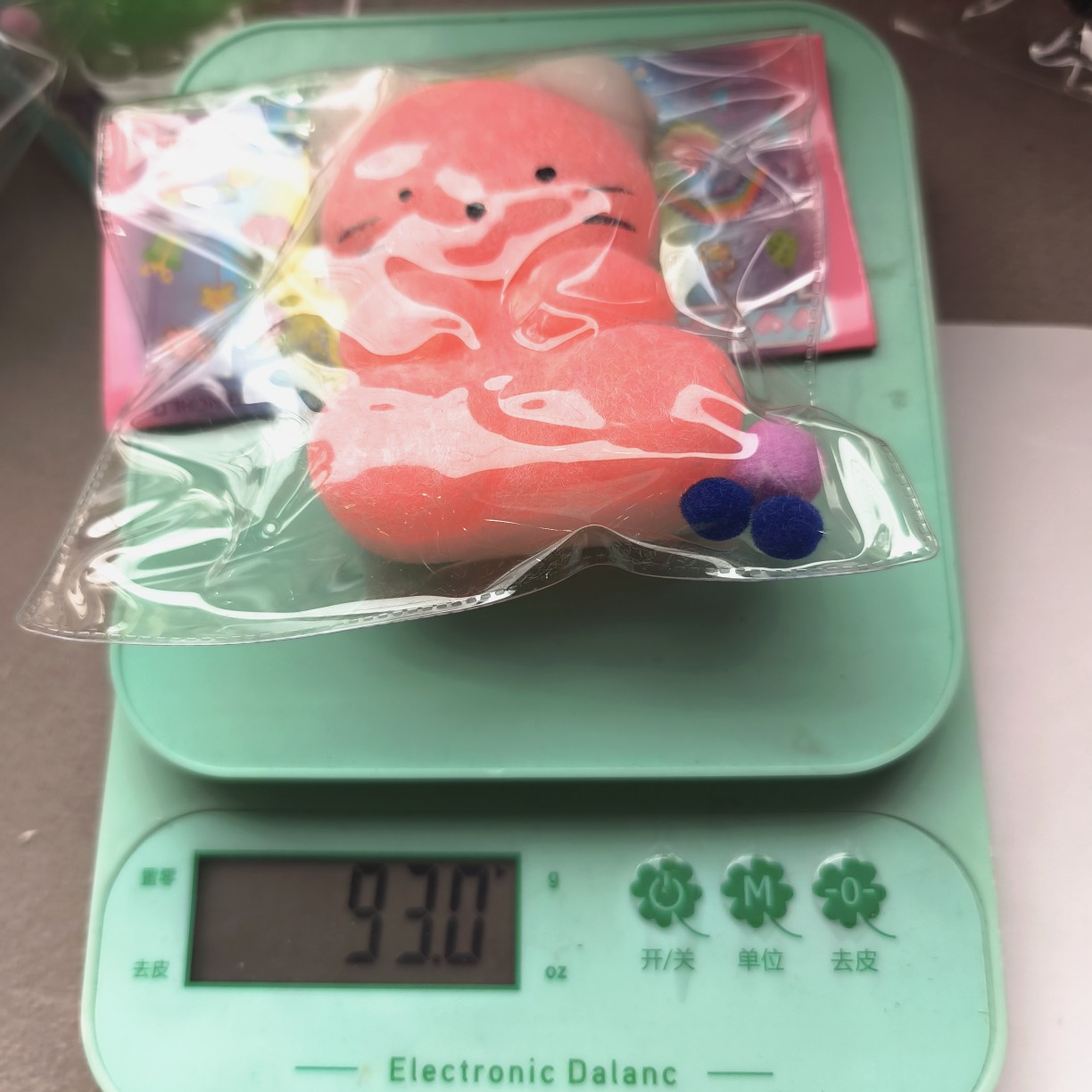 Xiaohongshu's same style of cute, soft and adorable cat squeeze toy, slow rebound and release ball details Picture