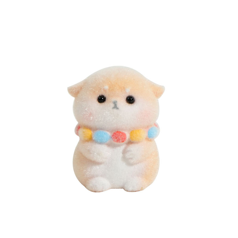 Baimao original cute pet resin small ornaments, cute and creative little nose gags, exquisite and cute sticky figurines, desktop decoration ornaments Item Picture