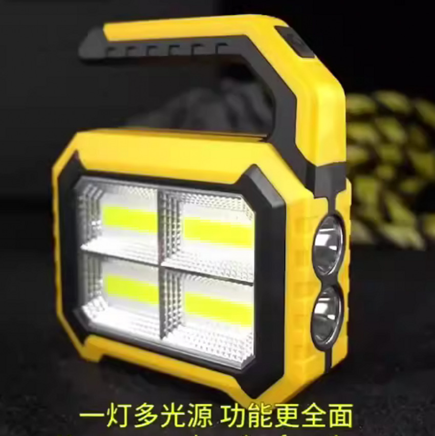 Cross-border solar system lights, household lighting lamps, USB emergency lights, multi-functional mobile outdoor lighting lamps Application Scenario