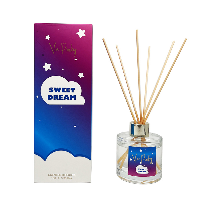 跨境家用香薰Reed Diffuser无火藤条香薰空气清香剂外贸批发