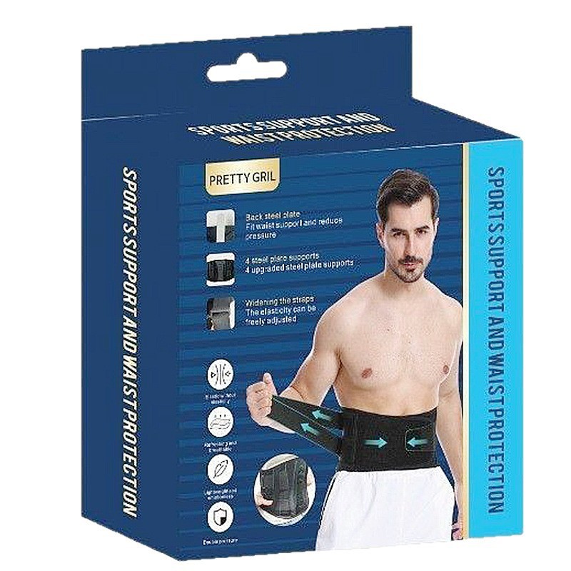 Cross-Border Fitness Lumbar Support Belts For Lumbar Protection And Support, Men's And Women's All-Season Elastic Pressure Sports Lumbar Support Wholesale Item Picture