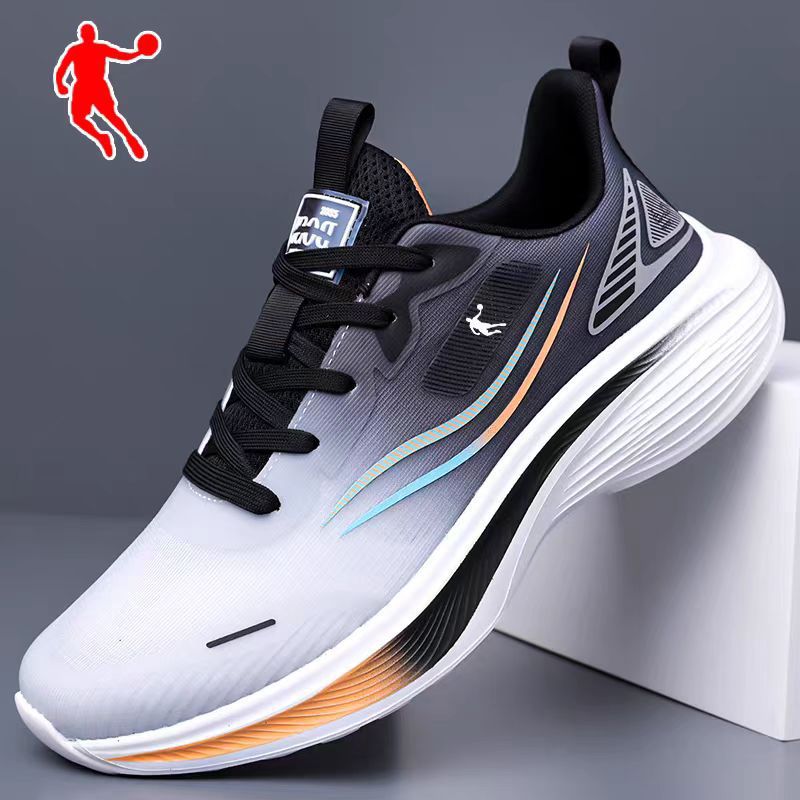 Jordan men's summer new mesh breathable casual sports shoes, anti-slip, lightweight running and racing shock-absorbing shoes details Picture