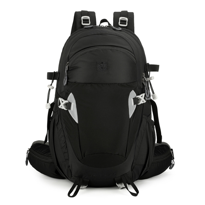 Cross-border hiking and mountaineering backpack, multi-functional sports backpack, detachable suspended bracket, large-capacity outdoor double backpack details Picture