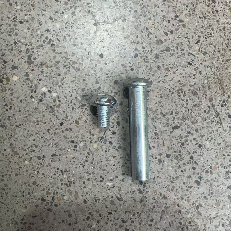 Factory direct supply of V-type three-wheel drift vehicle metal parts, including various nuts, screws, brackets, and pedal accessories wholesale details Picture