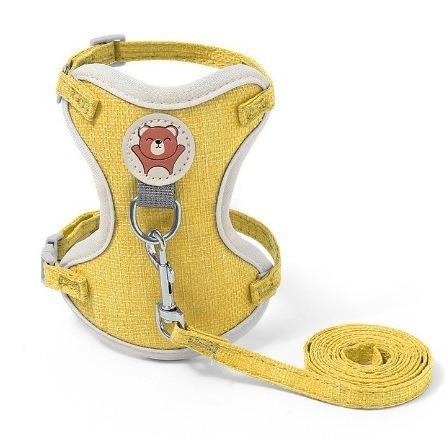 Wholesale of new cross-border pet chest and back strap vest style cat leashes and small and medium-sized dog anti-escape leashes Item Picture