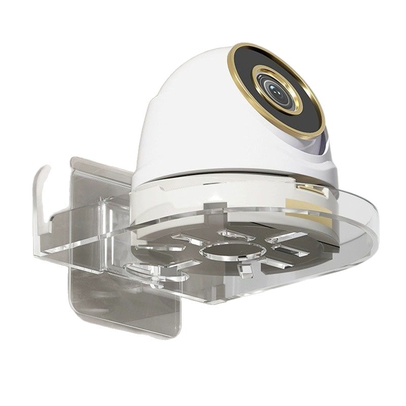 Three wall-mounted universal home camera storage racks with surveillance brackets Item Picture
