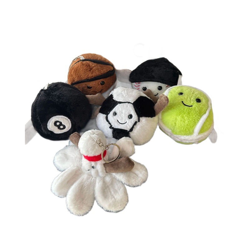 星星人/毛绒挂件/钥匙扣公仔挂件/挂件/三丽鸥挂件白底实物图