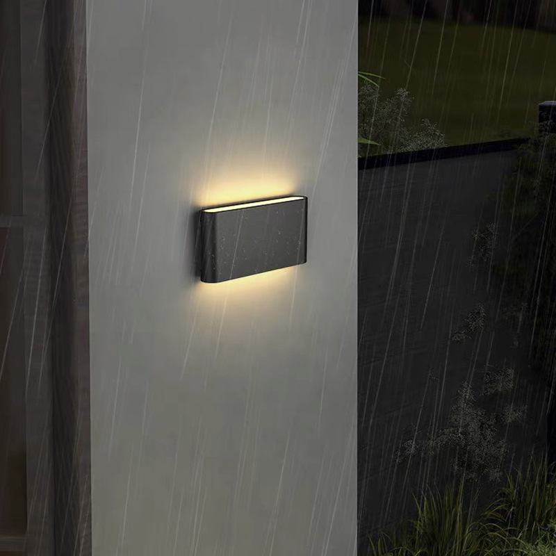 Modern and simple outdoor waterproof LED wall lamps, hotel creative corridors, staircases, corridors, living rooms, bedside wall lamps, bedrooms Specification image