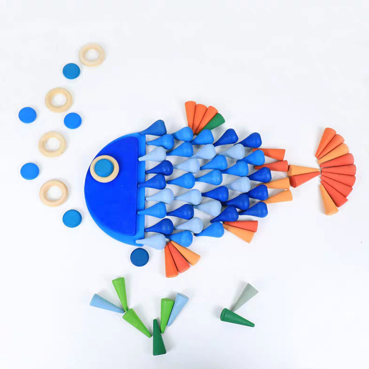 Cute building blocks, children's educational open-ended creative theme construction building block building toys, diy early education for 2-6 years old Specification image