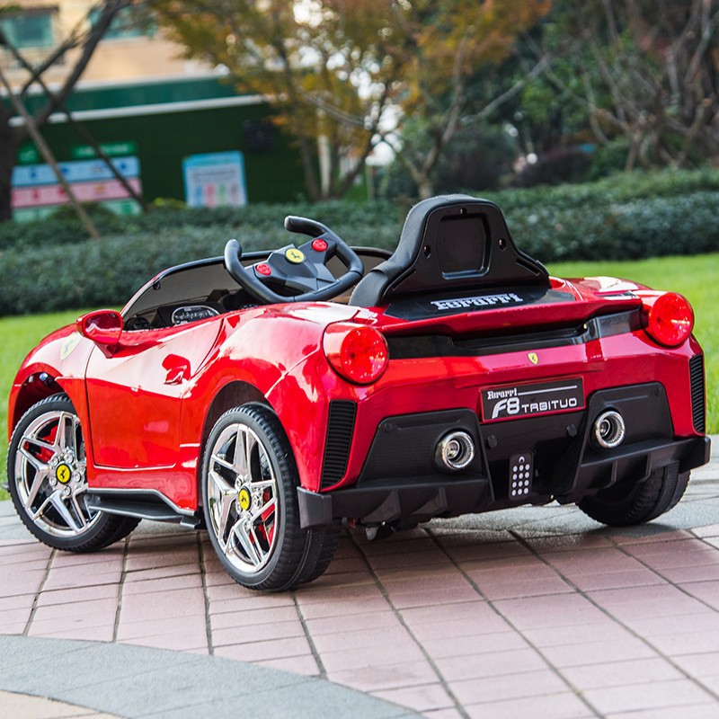 儿童电动车四轮带遥控宝宝汽车男女小孩玩具车可坐人四驱充电童车细节图